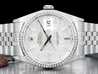 Rolex Datejust 36 Argento Corteccia Jubilee 16234 Heavenly Horses 